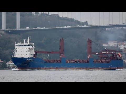 Russian Cargo Ship Sinks After Explosion in Mediterranean